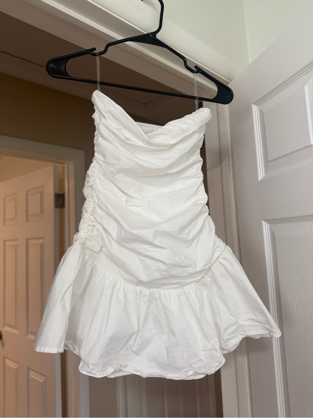 Peppermayo White Strapless Mini Dress - Picture 2 of 3